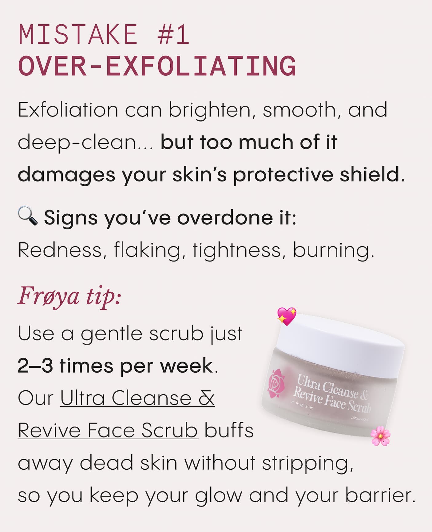 Ultra Cleanse & Revive Face Scrub