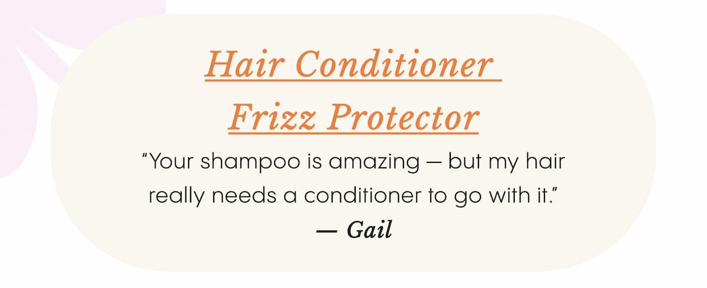 Hair Conditioner  Frizz Protector