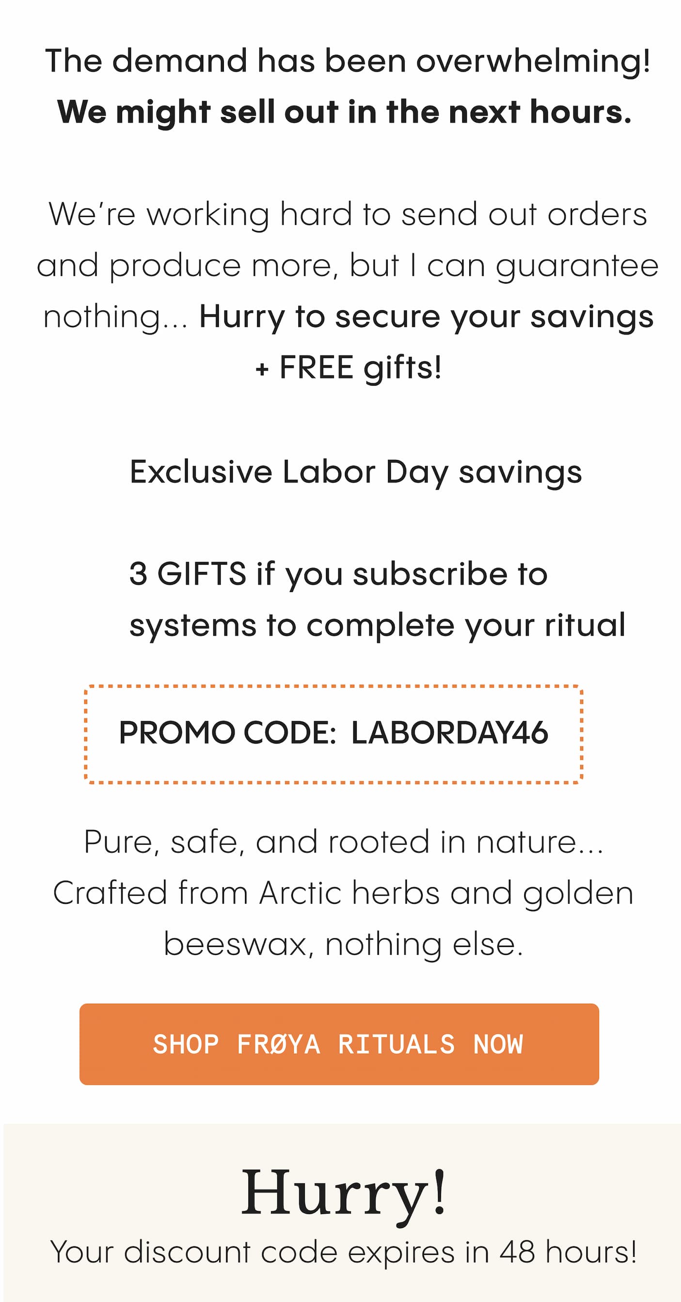 So many people asked me to bring back the FREE gifts! - So what better way to celebrate Labor Day Weekend than to bring them back? 