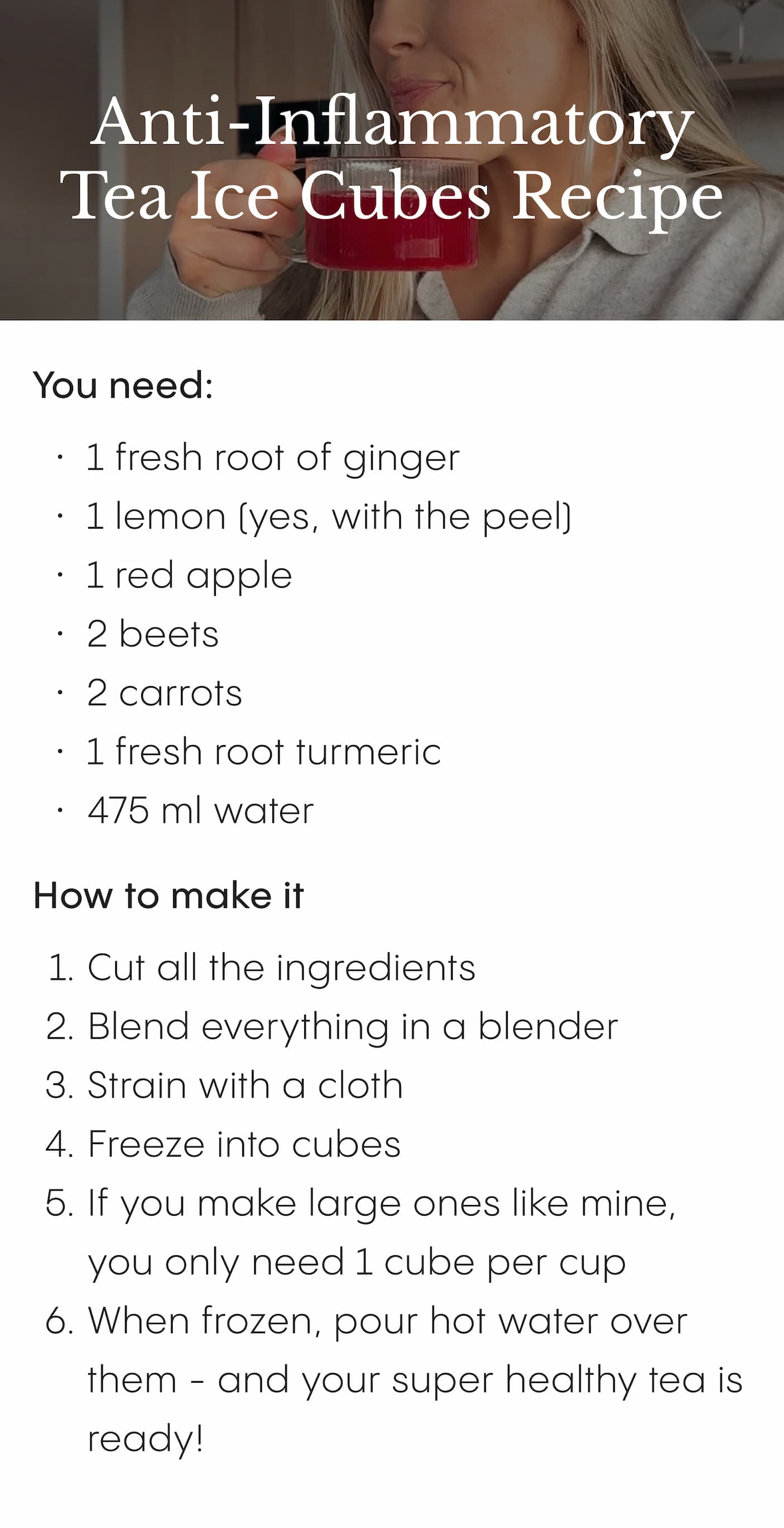 Recipes of the week!