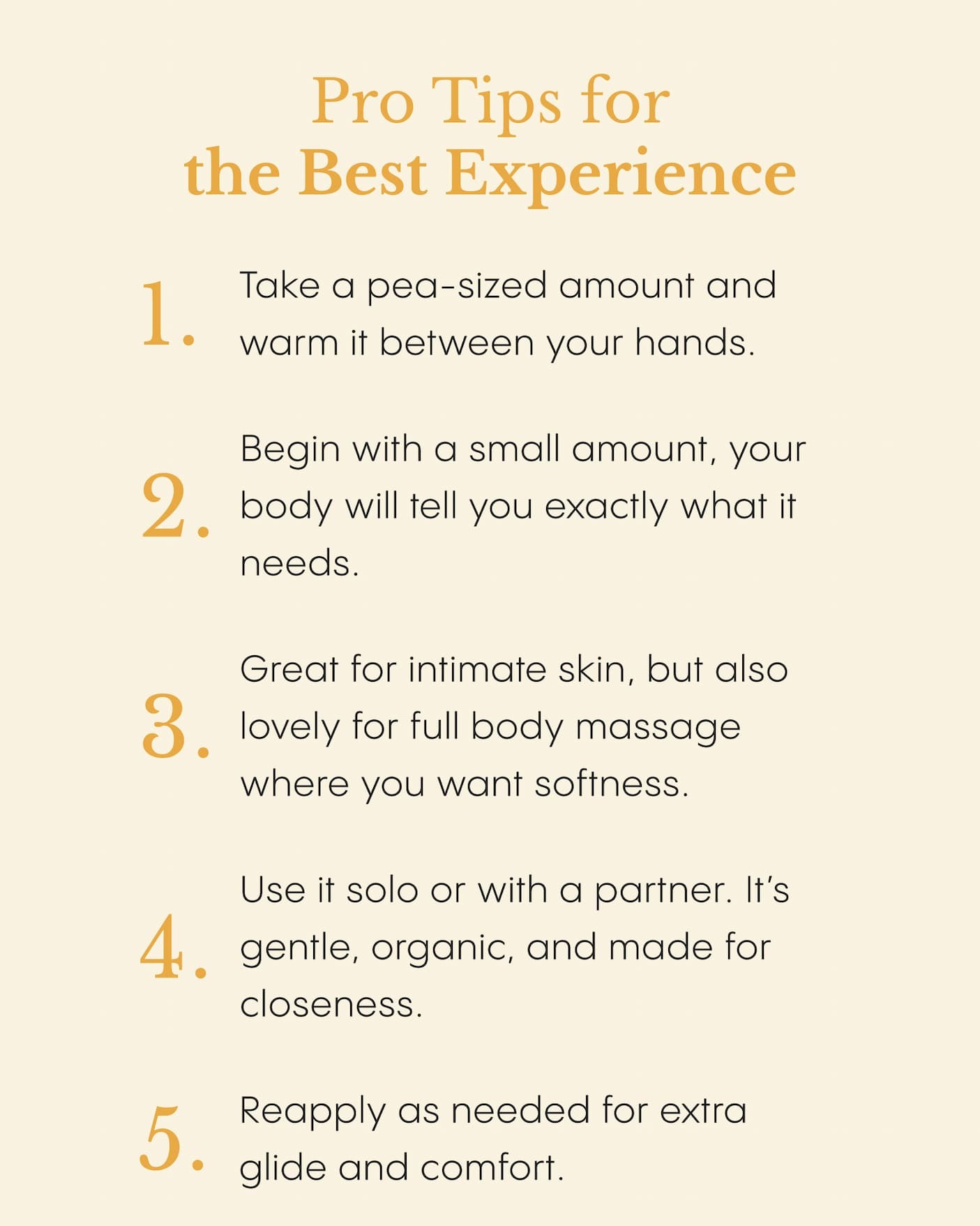 Pro Tips for the Best Experience