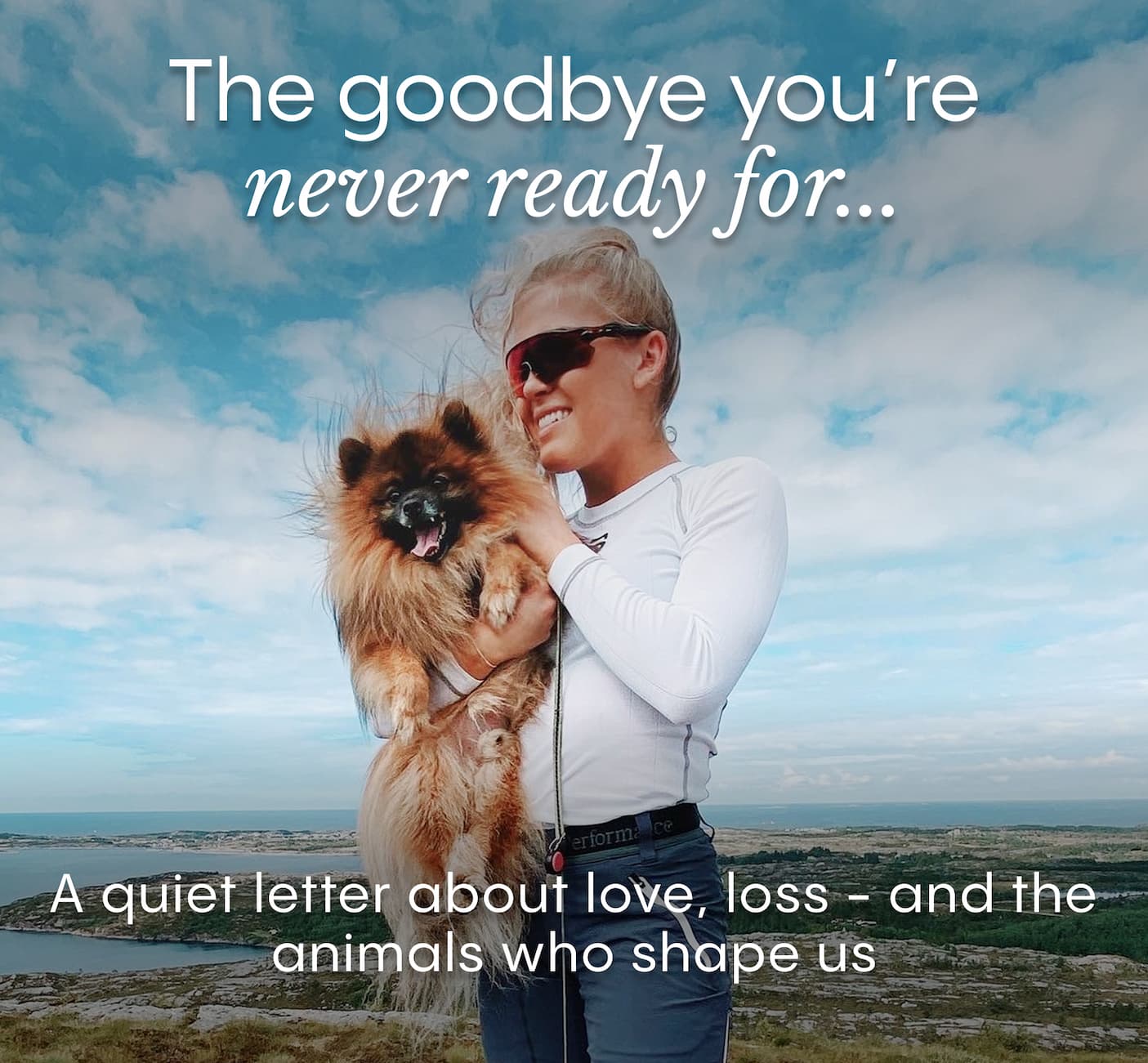 The goodbye you're never ready for...  A quiet letter about love, loss - and the animals who shape us