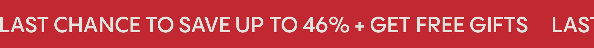 Celebrate Labor Day with 46% off + 3 gifts - SAVE 46% THIS WEEKEND