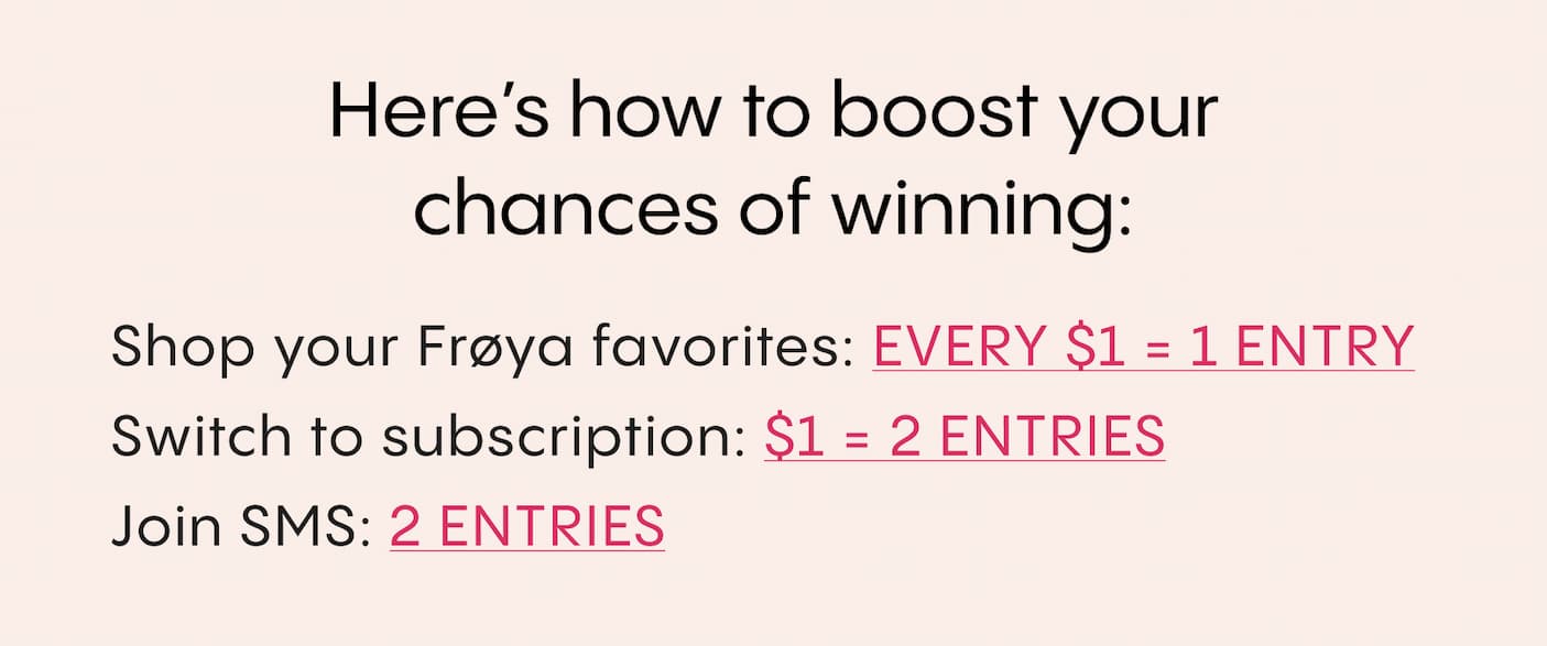 Here's how to boost your chances of winning: