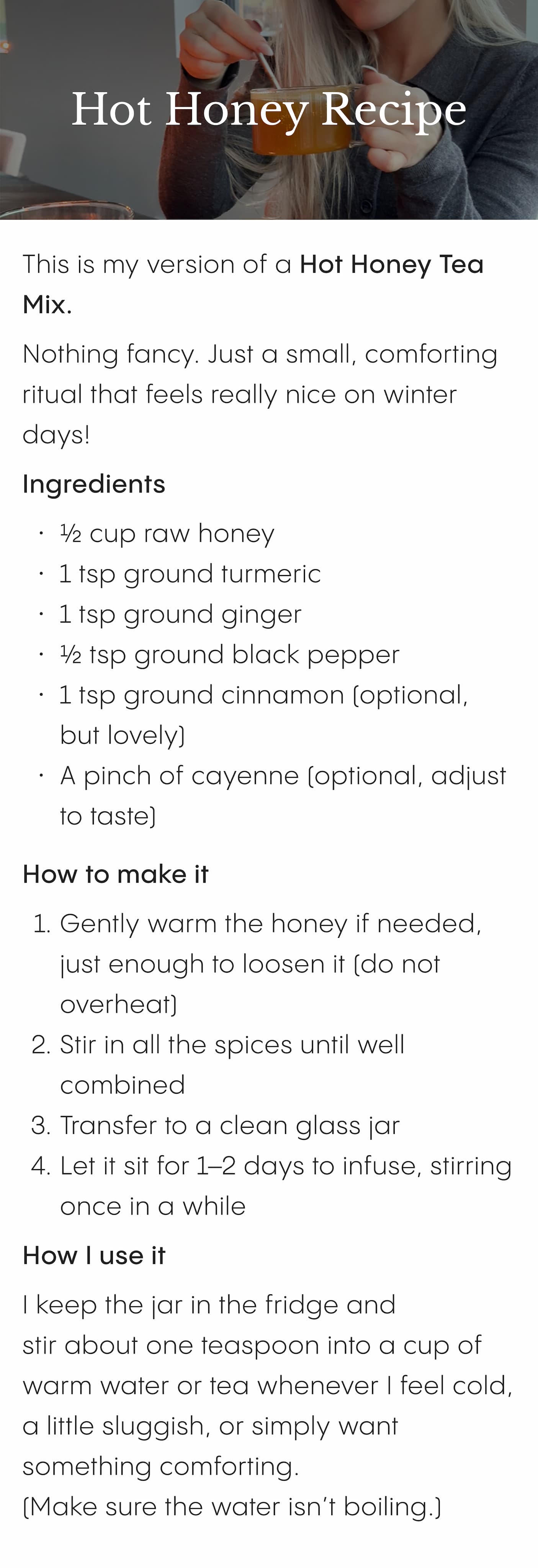 Recipes of the week!