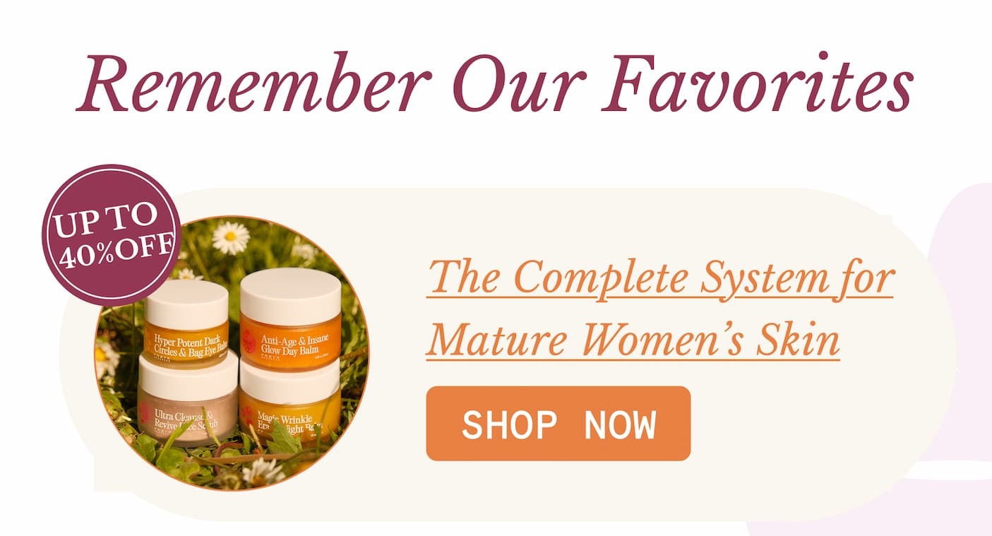 The Complete System for Mature Women's Skin