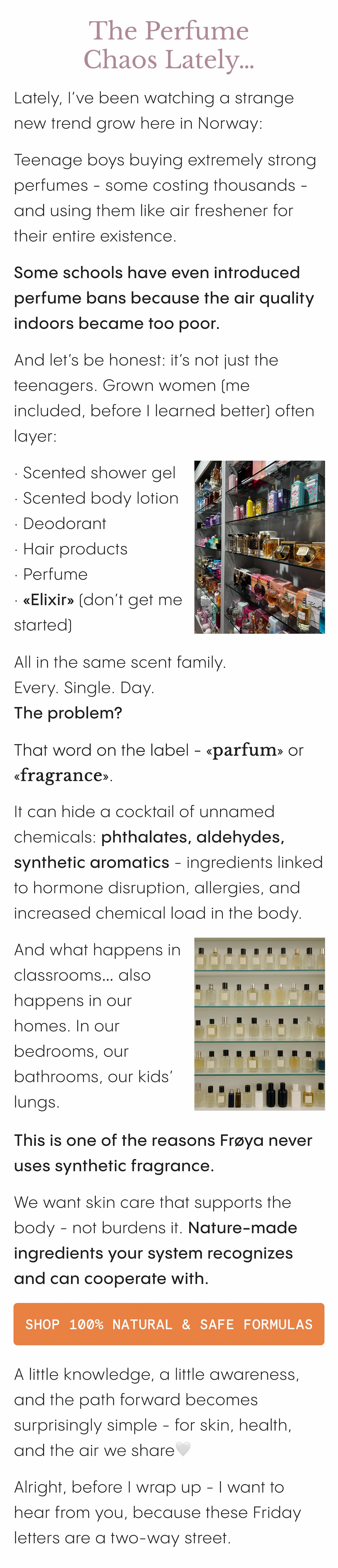 The Perfume Chaos Lately… - shop 100% natural & safe formulas