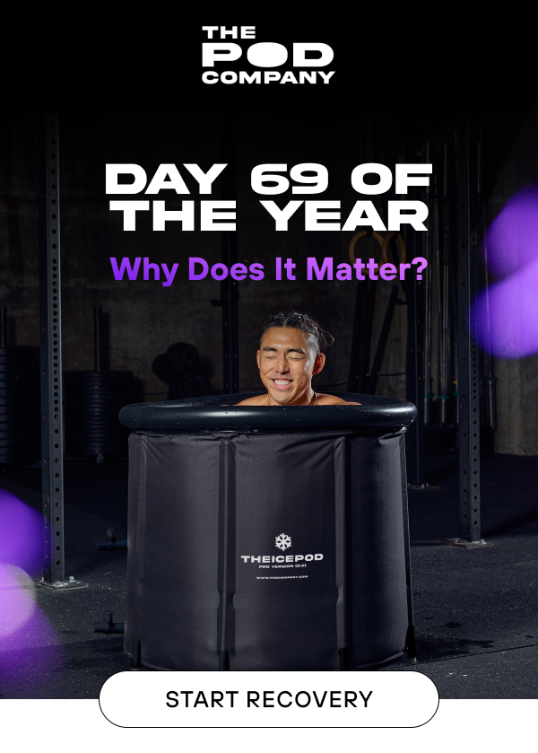 67% of guys don't prioritize recovery