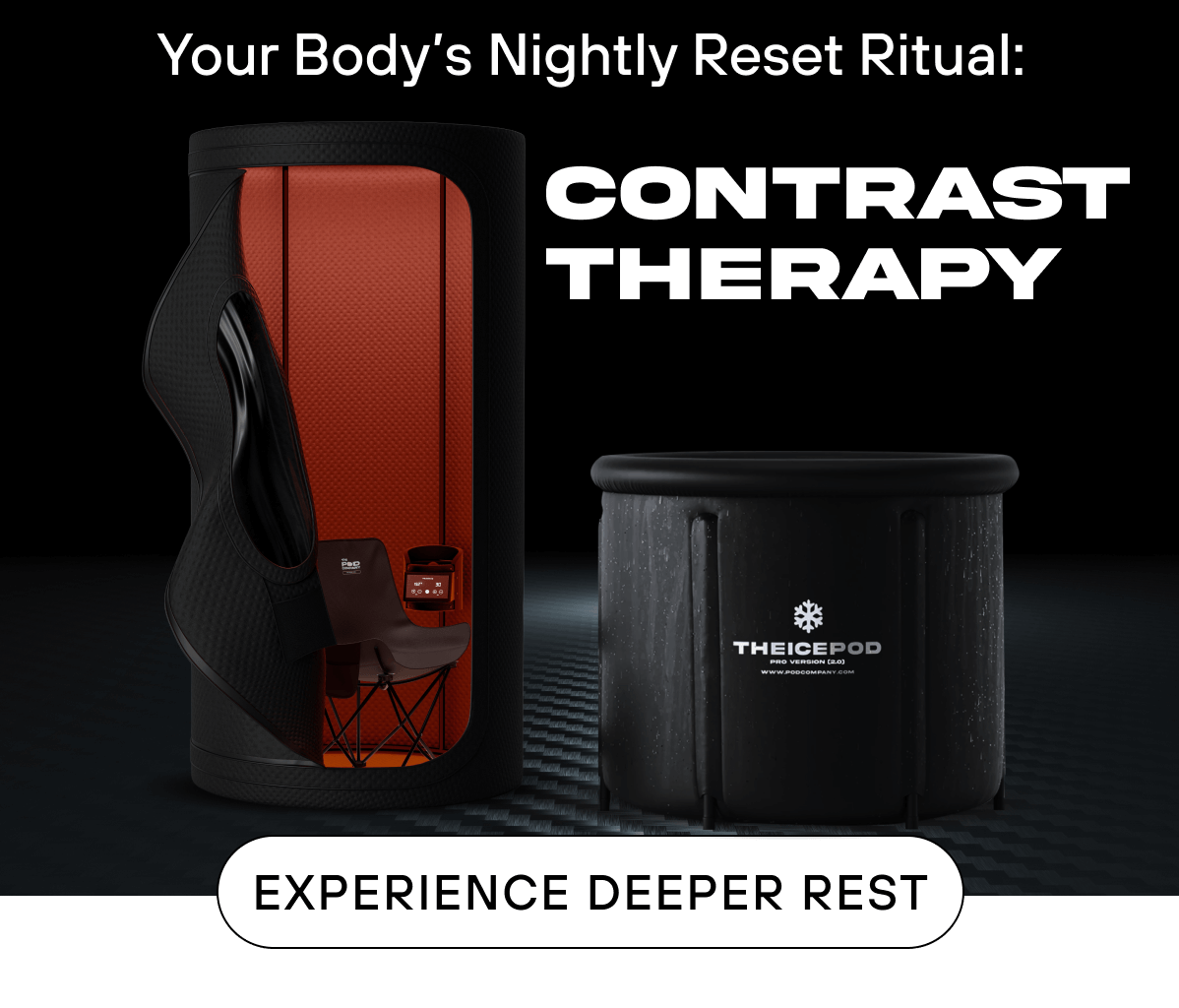 Your Body’s Nightly Reset Ritual: Contrast Therapy  Experience deeper rest