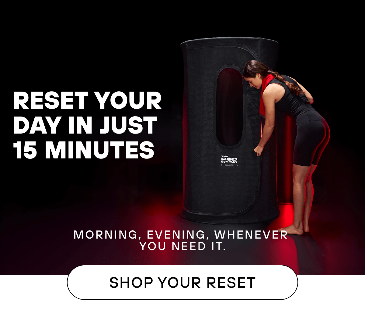 Reset Your Day In Just 15 Minutes. Morning, evening, whenever you need it.    Shop Your Reset 