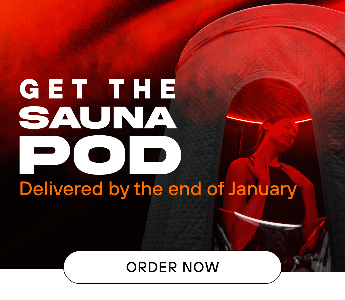 Get The Sauna Pod Delivered This Week  Buy today, get it Monday.   ORDER NOW