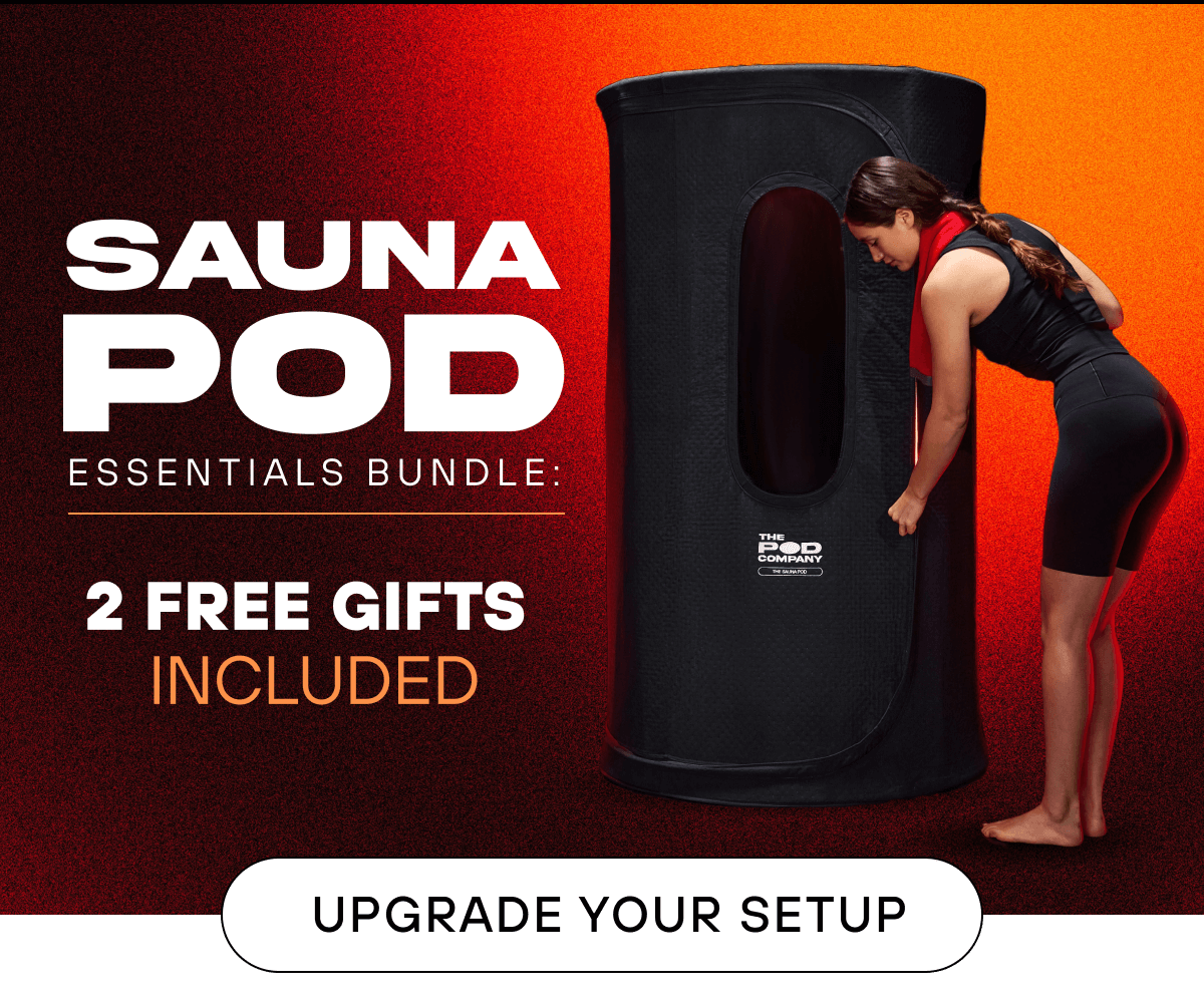Sauna Pod Essentials Bundle:  2 Free Gifts Included  UPGRADE YOUR SETUP