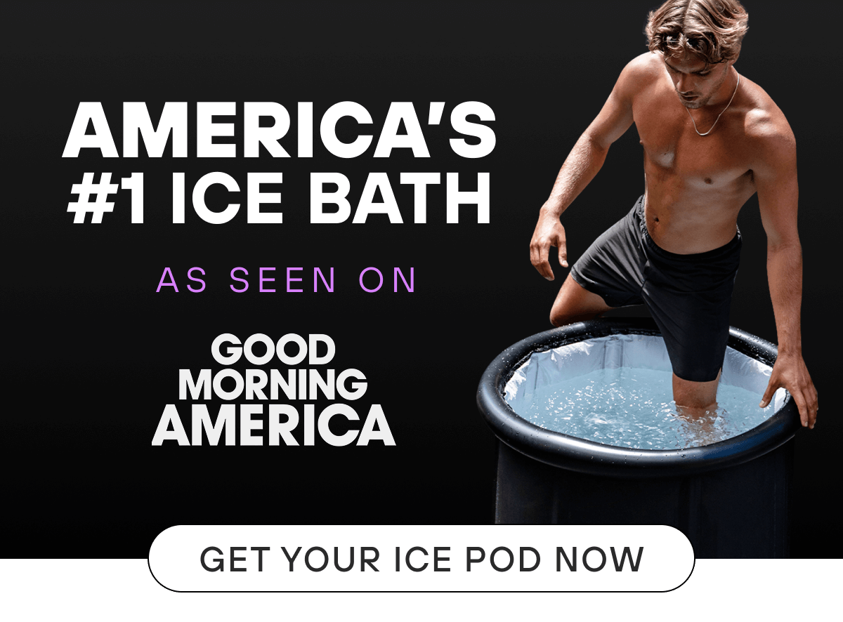 AMERICA’S #1 ICE BATH - AS SEEN ON GOOD MORNING AMERICA