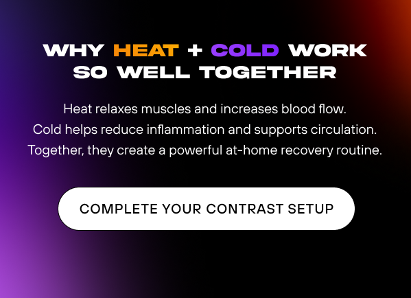 why heat + cold work so well together