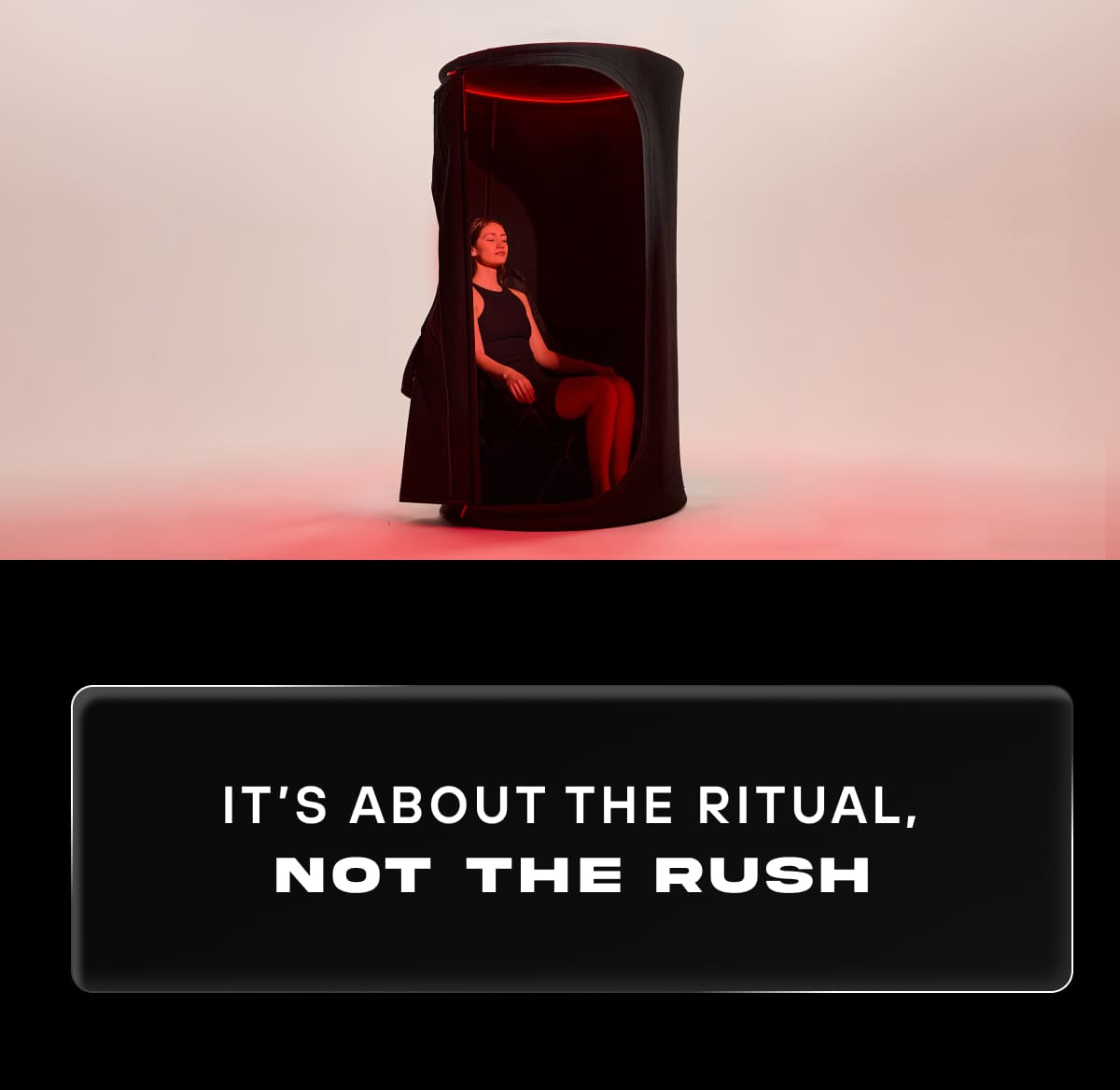 It’s about the ritual, not the rush 