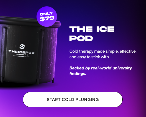 start cold plunging today