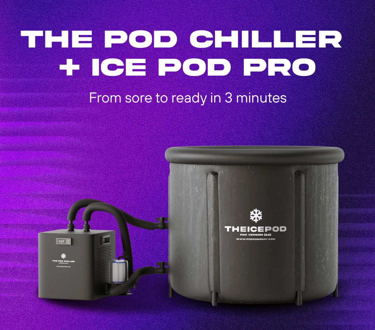 The Ice Pod  From sore to ready in 3 minutes 