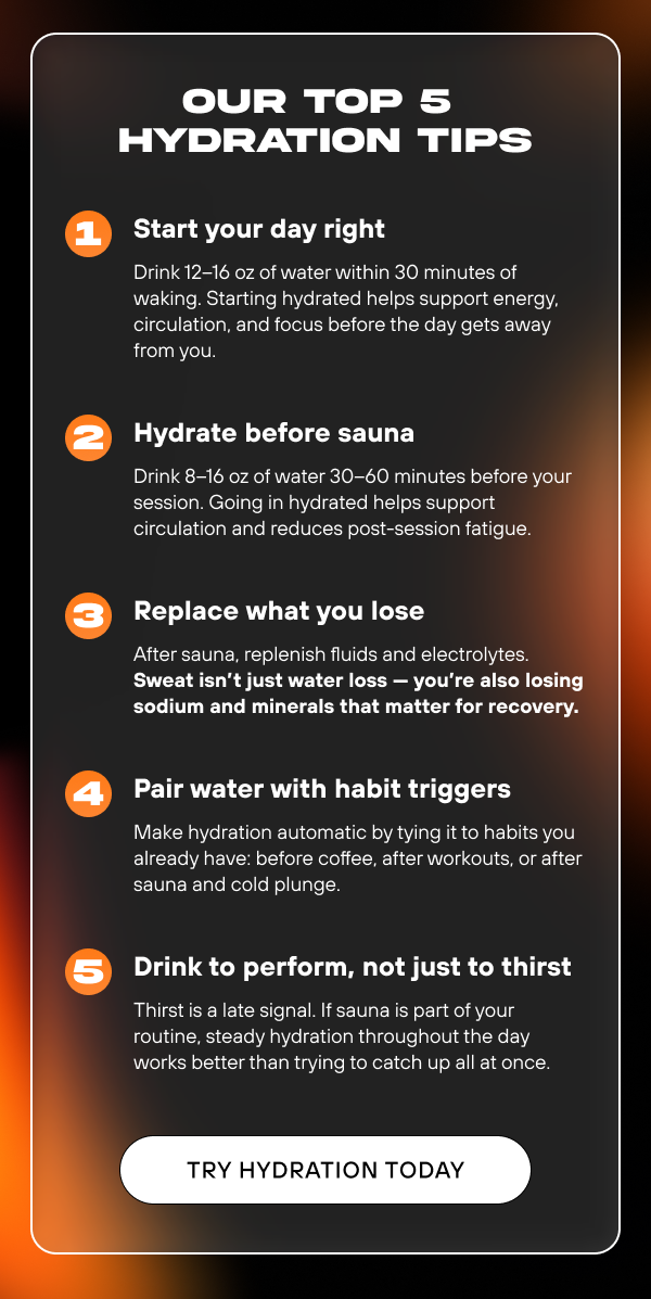 top hydration tips