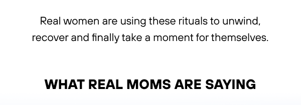 what real moms are saying