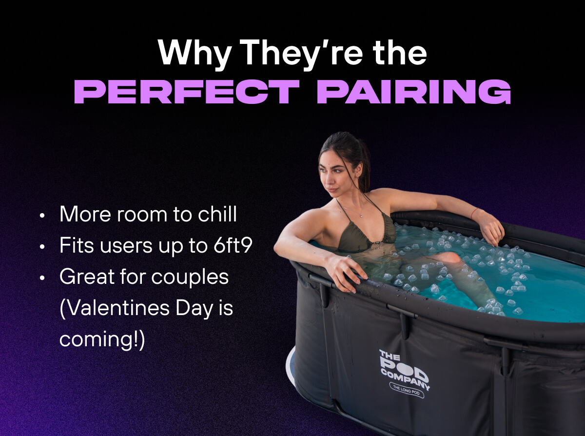 Why They're the Perfect Pairing   More room to chill  Fits users up to 6ft9  Great for couples (Valentines Day is coming!) 