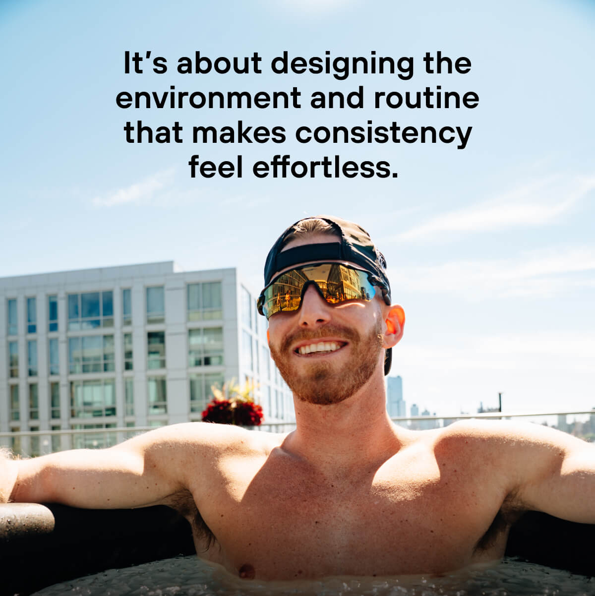 It's about designing the environment and routine that makes consistency feel effortless. 