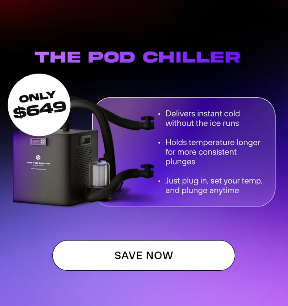 Pod Chiller: instant cold, consistent plunges, $649. Save now.
