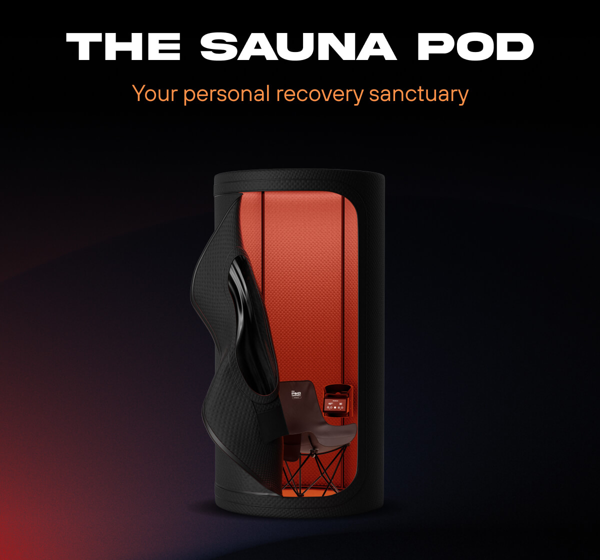 The Sauna Pod  Your personal recovery sanctuary 