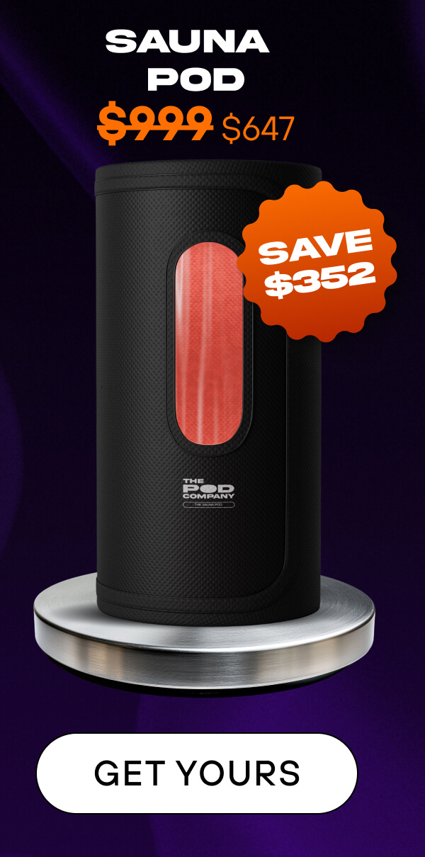 Sauna Pod  GET YOURS
