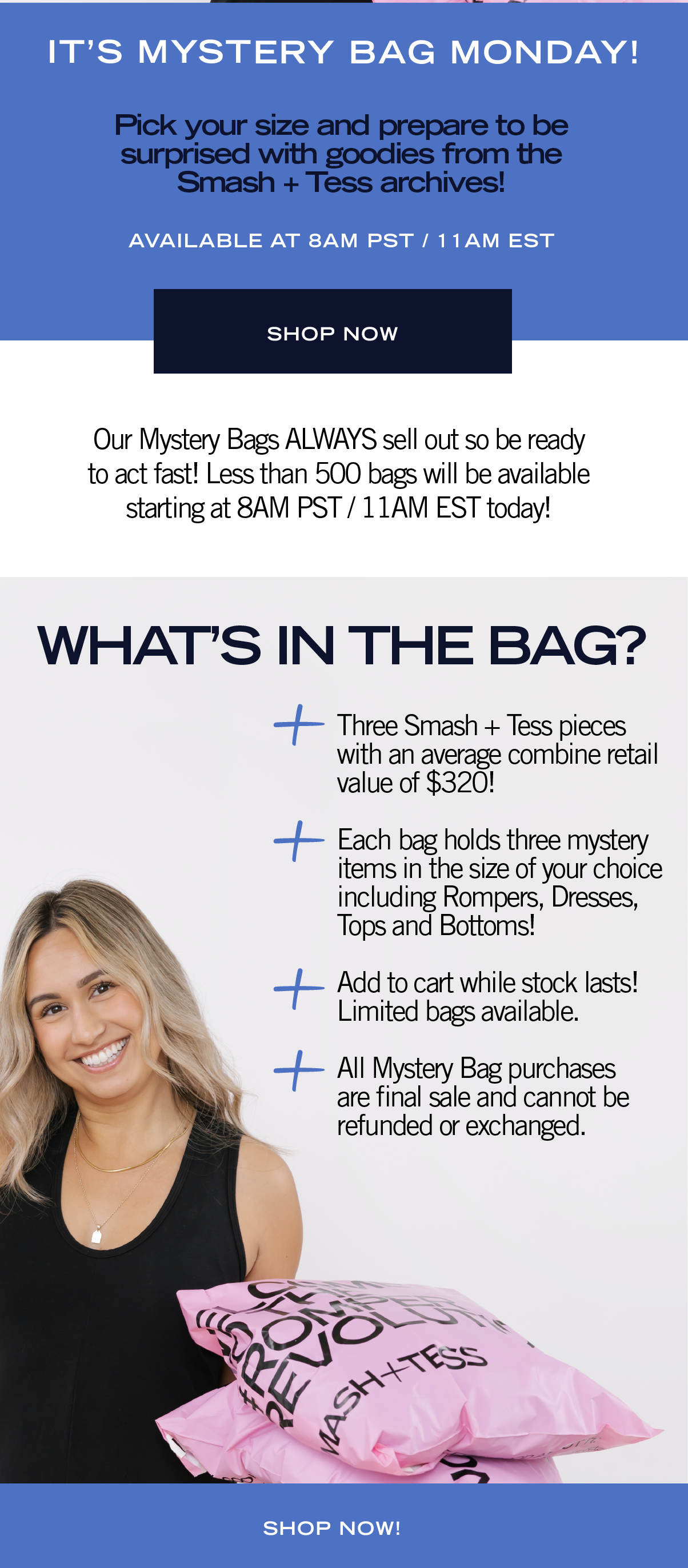 It's Here Mystery Bag Monday! 🎱 Smash Tess