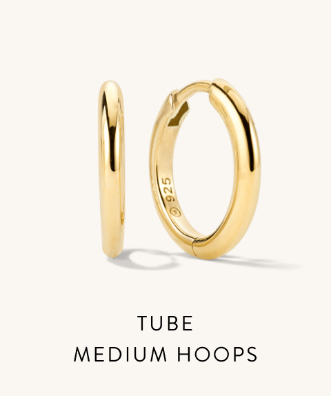 Tube Medium Hoops. Tube Medium Hoops.