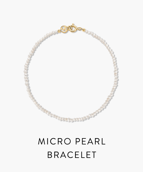 Micro Pearl Bracelet.