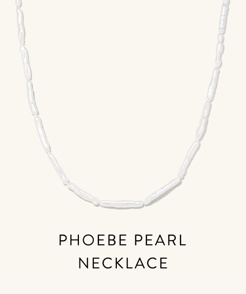 Phoebe Pearl Necklace.