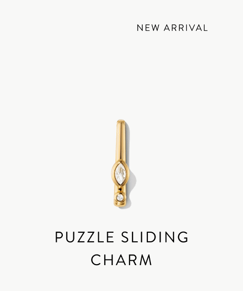 New Arrival. Puzzle Sliding Charm.