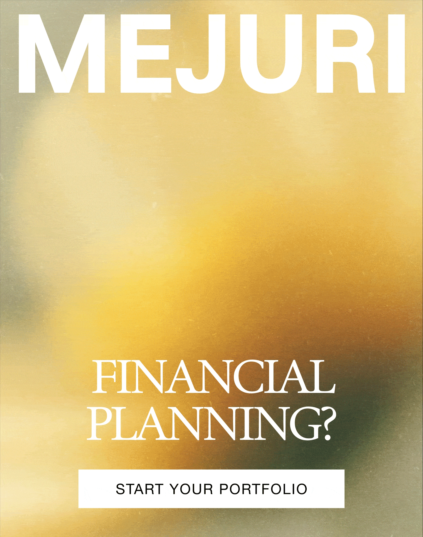 Mejuri. Financial Planning? Start Your Portfolio.