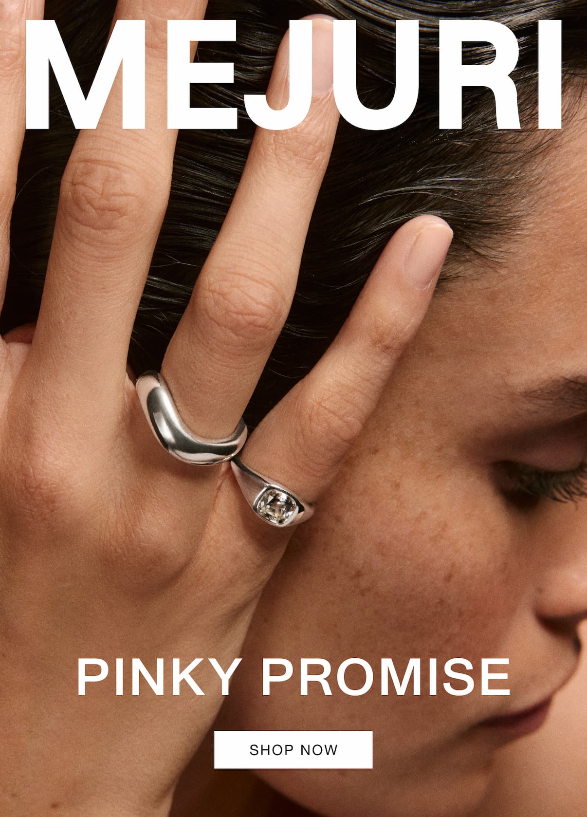 Mejuri. Pinky Promise. Shop Now.