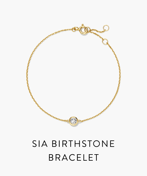 Sia Birthstone Bracelet.