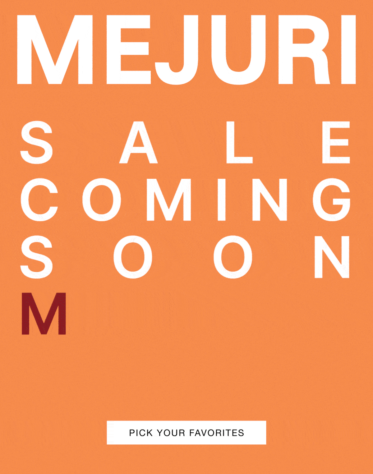 Mejuri. Sale Coming Soon. Manifest It, Wishlist It, Wear It. Pick Your Favorites.