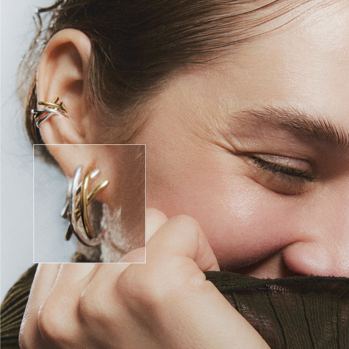 Interconnected ear stack.