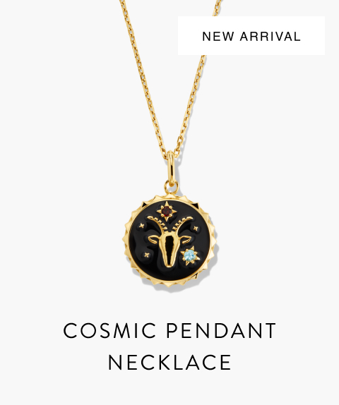 Cosmic Pendant Necklace.