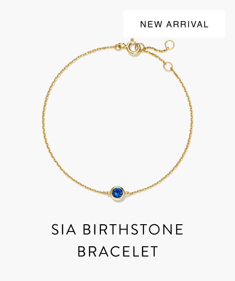 Sia Birthstone Bracelet.