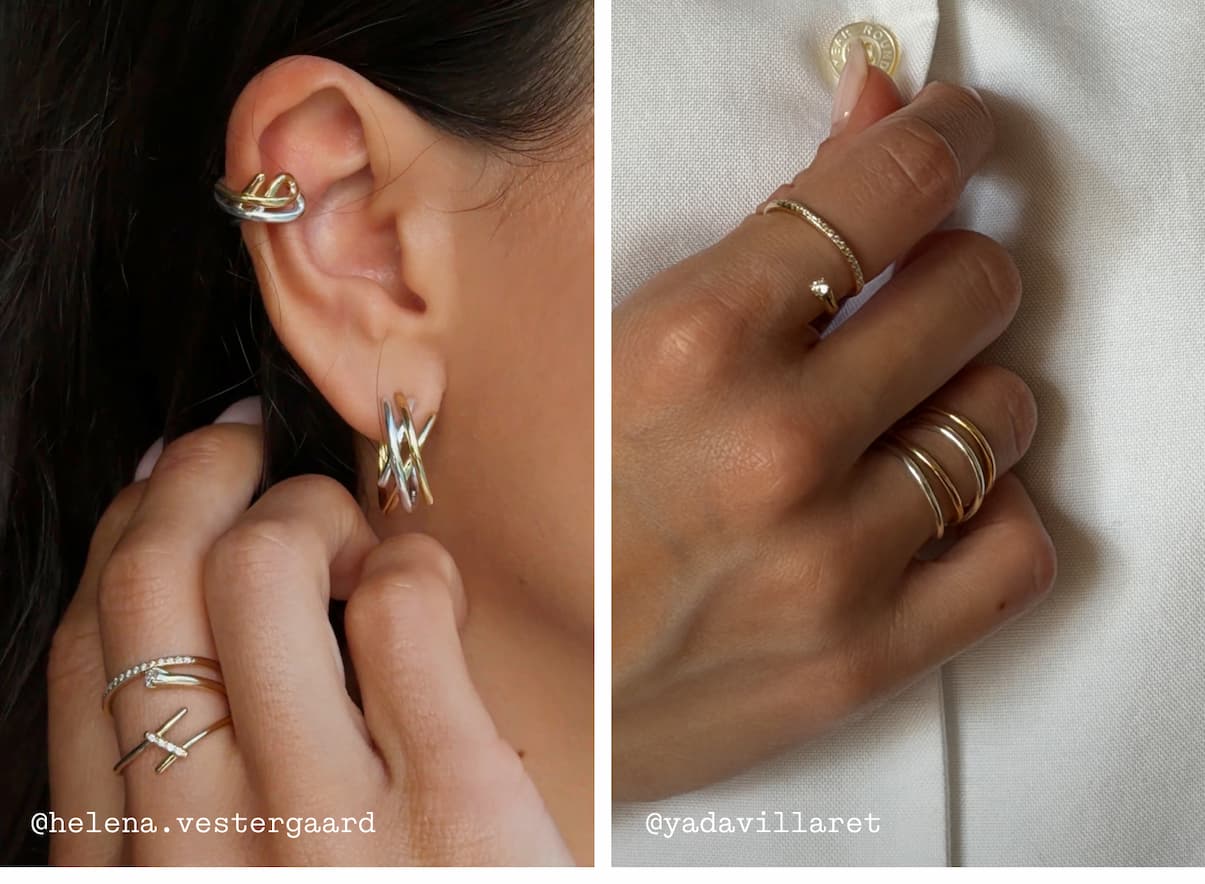 @helena.vestergaard and @yadavillaret styling Interconnected collection.