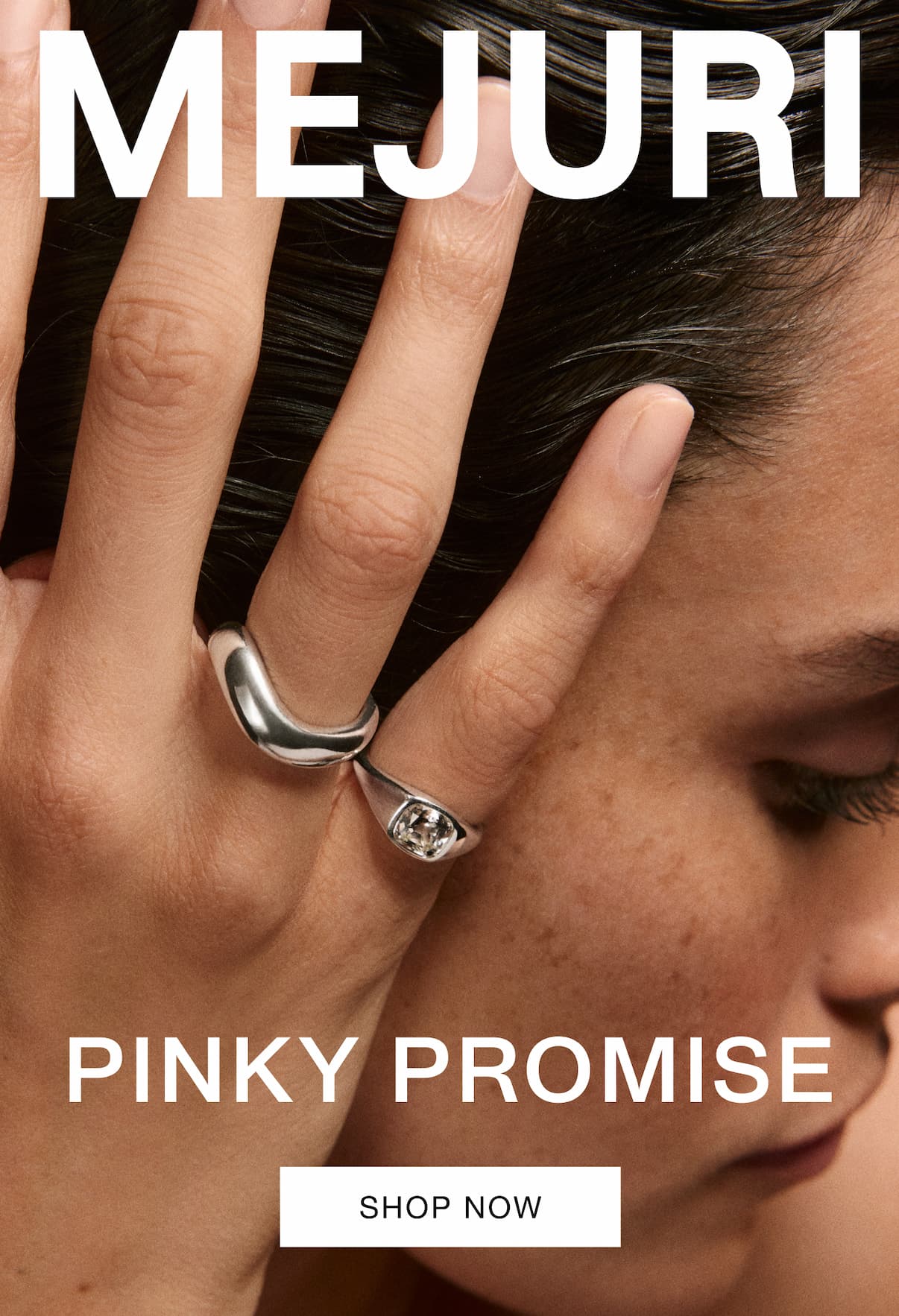 Mejuri. Pinky Promise. Shop Now.