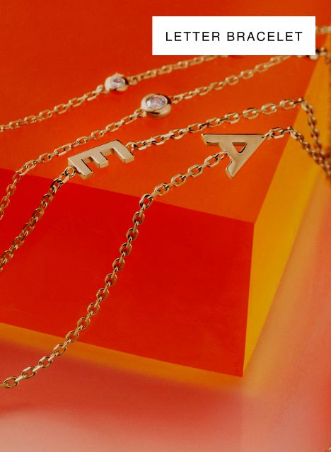 Letter Bracelet.