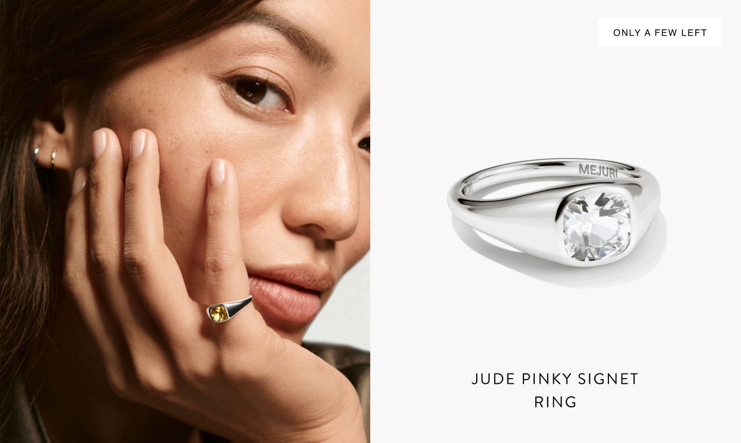 Jude Pinky Signet Ring.
