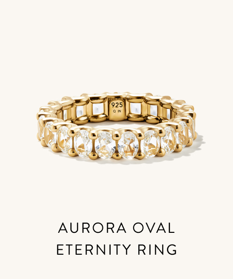 Aurora Oval Eternity Ring. Aurora Oval Eternity Ring.