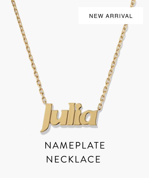 Nameplate Necklace.