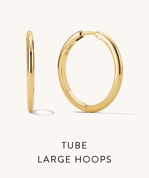 Tube Large Hoops. Tube Large Hoops.