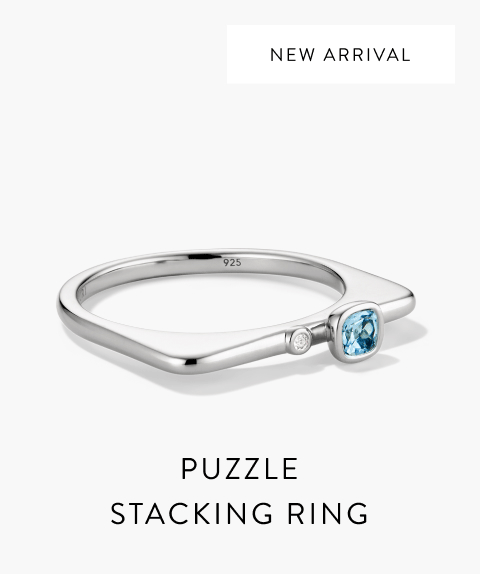 New Arrival. Puzzle Stacking Ring.