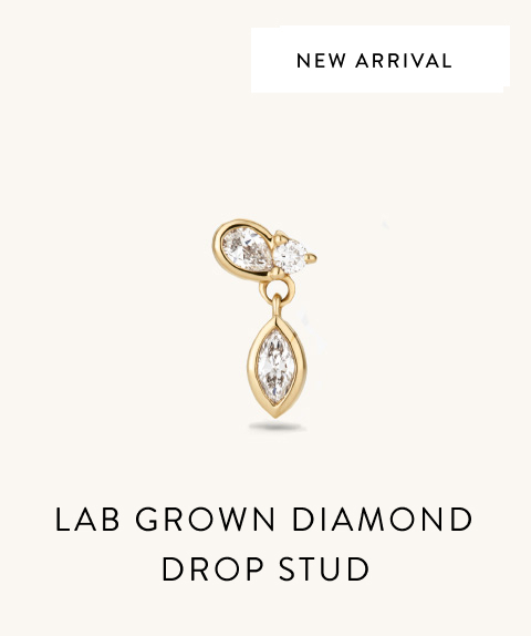 New Arrival. Lab Grown Diamond Drop Stud. New Arrival. Lab Grown Diamond Drop Stud.