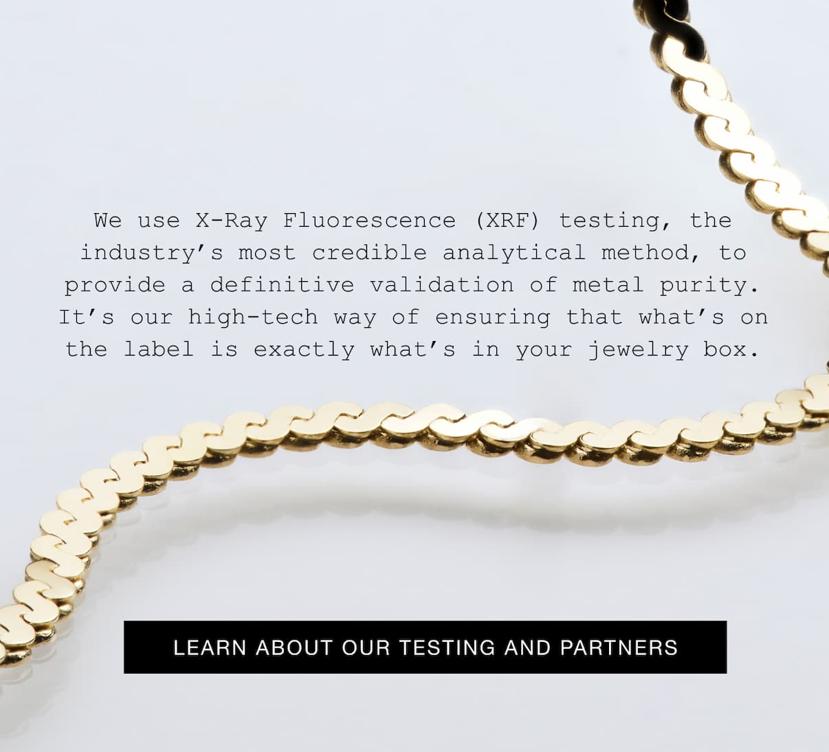 Learn about our testing and partners.